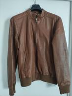 Blouson en cuir couleur cognac, taille grand, Comme neuf, Enlèvement ou Envoi