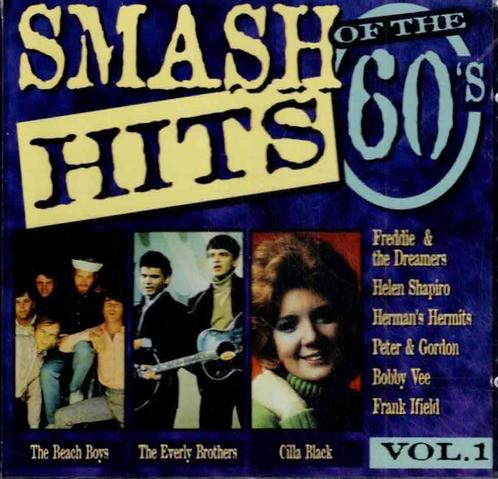 cd    -   Smash Hits Of The 60'S Vol. 1, Cd's en Dvd's, Cd's | Overige Cd's, Ophalen of Verzenden