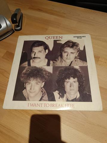 Queen - I Want To Break Free 45RPM Extended mix beschikbaar voor biedingen