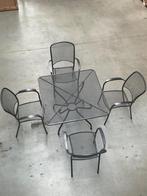 Tuinset in strekmetaal, Ophalen, Gebruikt, Tuinset, Eettafel