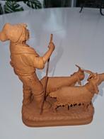 Vintage Paolo Grasso catania beeldje in terracotta, Antiek en Kunst, Kunst | Beelden en Houtsnijwerken, Ophalen of Verzenden