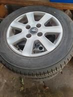 BORBET Lichtmetalen velgen 4x108 14inch + zeer goede banden, Auto-onderdelen, Ophalen, Gebruikt, Band(en)