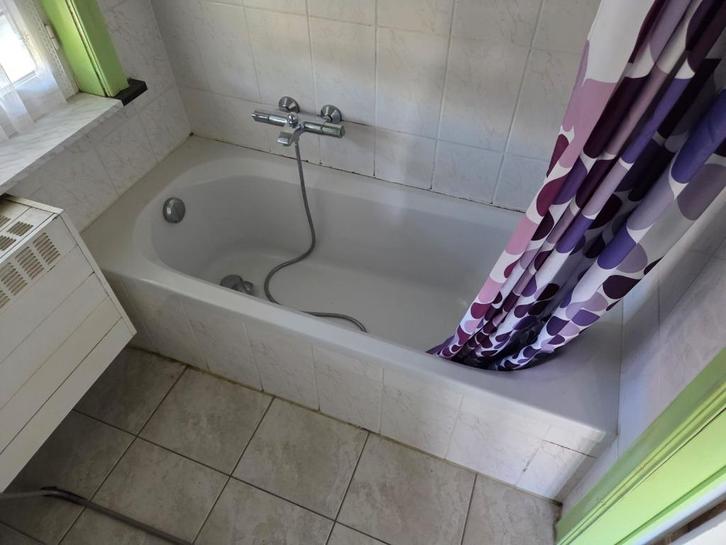 Bad – Ideal Standard (160 x 68,5 cm) + kraan & douchekop, Doe-het-zelf en Bouw, Sanitair, Gebruikt, Bad, Ophalen