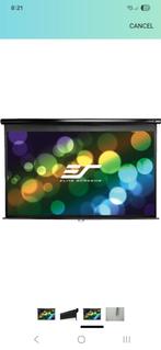 Elite Screens M100UWH, Audio, Tv en Foto, Projectieschermen, Ophalen, Handmatig, Nieuw
