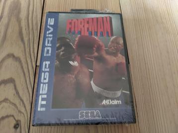 Foreman For Real Sega Megadrive (PAL) (Zeer Zeldzaam-Sealed)