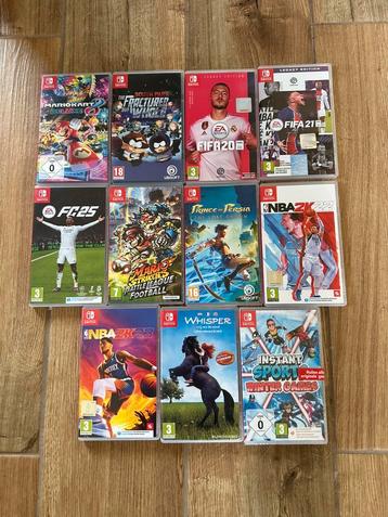 Nintendo switch games beschikbaar voor biedingen