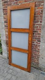 Beuken Binnendeur met mat glas, Ophalen, Glas, Binnendeur