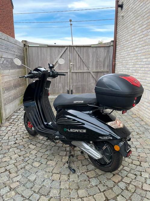 Elektrische Nipponia E-legance 25km/h, Fietsen en Brommers, Scooters | Overige merken, Gebruikt, Klasse A (25 km/u), Elektrisch