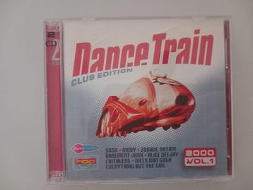 2CD Dance train Club Edition 2000 House trance electronic beschikbaar voor biedingen