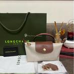 Sac Longchamp, Enlèvement ou Envoi, Neuf, Beige, Autres marques