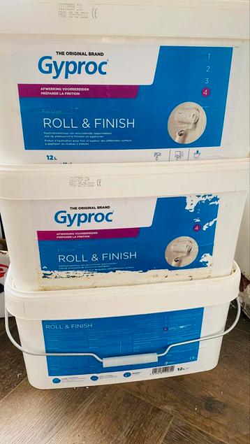Roll & Finish gyproc beschikbaar voor biedingen