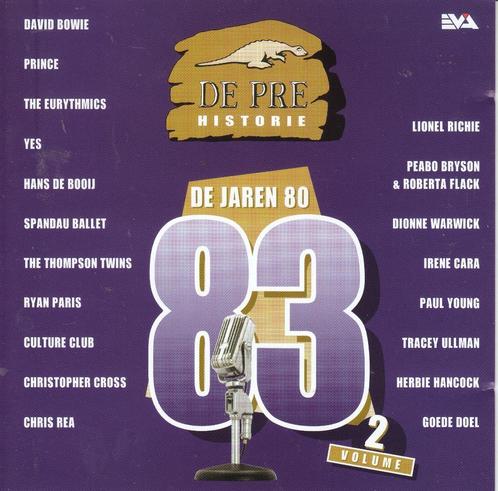 De Pre Historie 1983 vol. 2: Bowie, Prince, Eurythmics..., Cd's en Dvd's, Cd's | Verzamelalbums, Pop, Verzenden