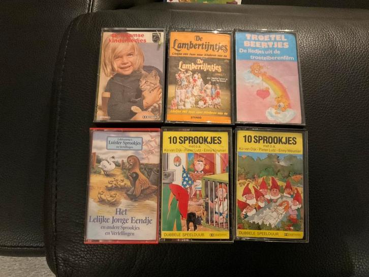 Cassettebandjes sprookjes/kinderliedjes, CD & DVD, Cassettes audio, Comme neuf, Enlèvement ou Envoi