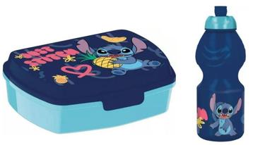 Lilo en Stitch Lunchset - Broodtrommel / Brooddoos met Bidon beschikbaar voor biedingen