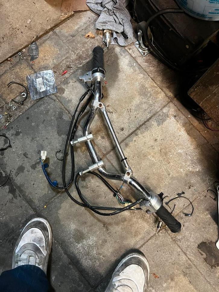 Stuur dax monkey, Vélos & Vélomoteurs, Pièces de cyclomoteur | Général, Comme neuf, Enlèvement