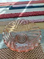 4 retro roze glazen schalen, Ophalen