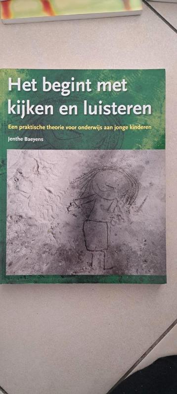 Jenthe Baeyens - Het begint met kijken en luisteren beschikbaar voor biedingen