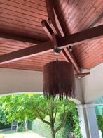 Hanglamp hout, Huis en Inrichting, Lampen | Hanglampen, Ophalen, Gebruikt, Hout