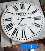 Wandklok diameter 60cm, Maison & Meubles, Accessoires pour la Maison | Horloges, Comme neuf, Enlèvement, Horloge murale