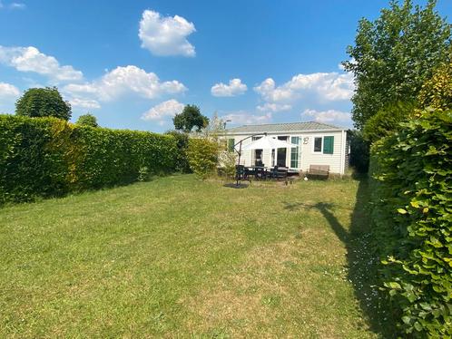 Chalet Bungalow à vendre Klein Strand Jabbeke 10min De Haan, Caravans en Kamperen, Stacaravans, Ophalen of Verzenden