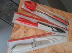 2 grote vleesmessen en 1 knijper, Ophalen of Verzenden, Nieuw