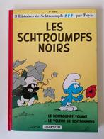 Les Schtroumpfs - Les Schtroumpfs noirs - DL1983, Gelezen, Peyo, Eén stripboek, Ophalen of Verzenden