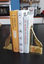 Messing boekensteunen, Antiek en Kunst, Antiek | Brons en Koper, Ophalen of Verzenden