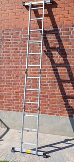 vouwladder 4 delen, Ophalen, Gebruikt, Ladder, 2 tot 4 meter