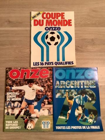 Voetbal Magazines Onze WK1978 Argentinië  beschikbaar voor biedingen
