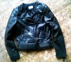 samsoe&samsoe leather jacket ladies, Ophalen, Maat 36 (S), Zwart