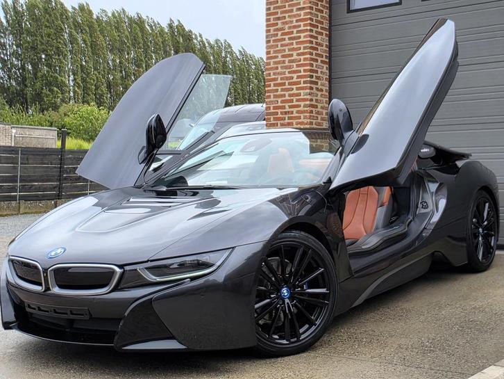 BMW i8 Roadster - 2020 - 32000KM - ALS NIEUW - PlugInHybride, Auto's, BMW, Bedrijf, Te koop, i8, 360° camera, 4x4, ABS, Achteruitrijcamera