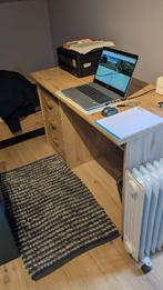 Bureau in cederhout, Huis en Inrichting, Bureaus, Ophalen, Gebruikt, Bureau