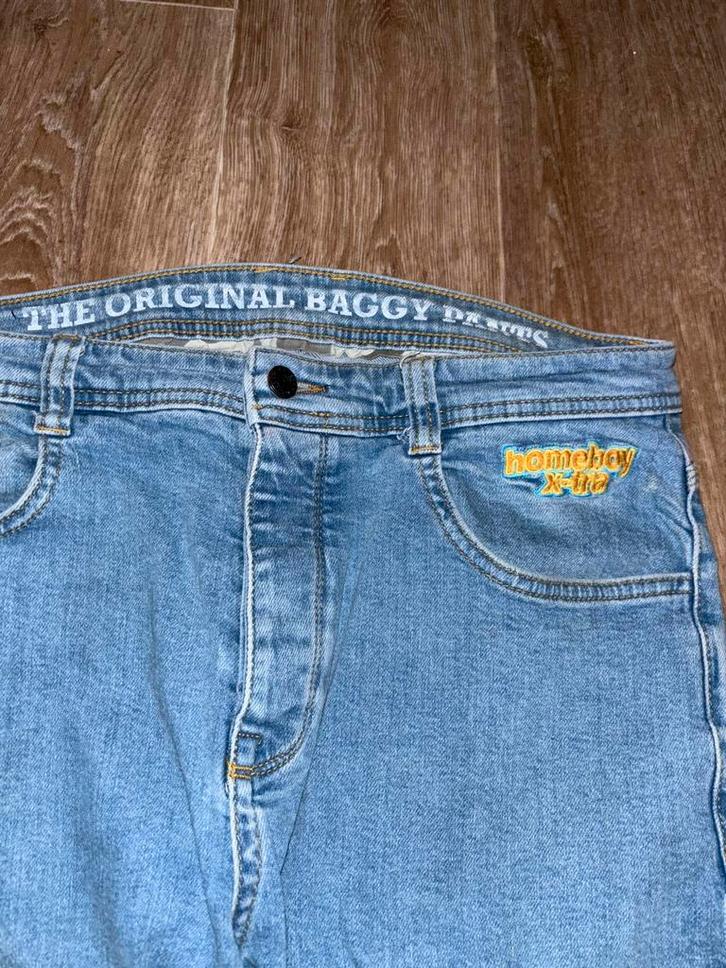 Homeboy baggy broek, Kleding | Dames, Broeken en Pantalons, Gedragen, Maat 46/48 (XL) of groter, Blauw, Lang, Ophalen