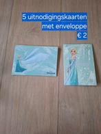 5 uitnodigingen met enveloppen nieuw, Enlèvement ou Envoi, Neuf, Autres types