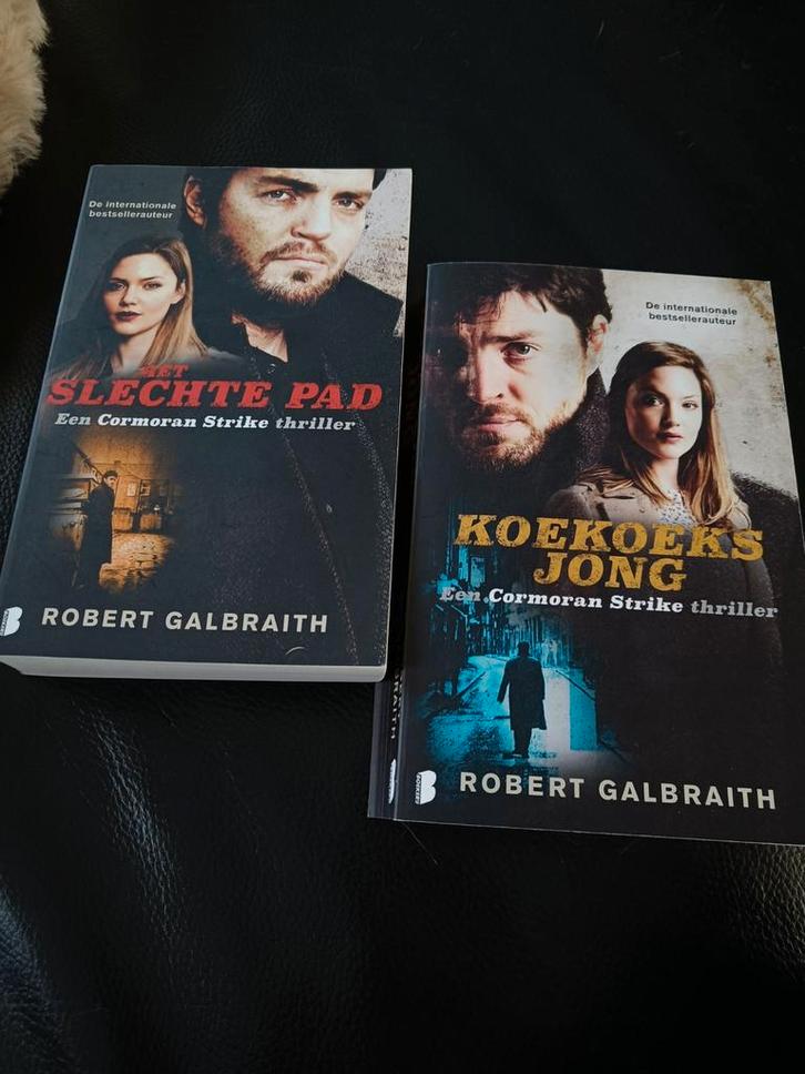 Koekoeksjong en Slechte pad van Robert Galbraith, Boeken, Detectives, Ophalen