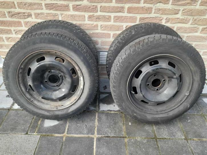 Winterbanden en velgen, Auto-onderdelen, Banden en Velgen, Banden en Velgen, Winterbanden, 15 inch, 185 mm, Personenwagen, Gebruikt