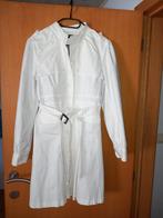 Witte trenchcoat, Kleding | Dames, Jassen | Zomer, Ophalen, Zo goed als nieuw, Maat 38/40 (M)