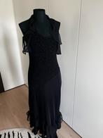 Lange zwarte dress s, Ophalen of Verzenden, Zo goed als nieuw