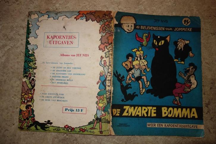 Jommeke nr 7-8-11-12-13-15-16 in 1ste druk (1961-1963)., Boeken, Stripverhalen, Gelezen, Meerdere stripboeken, Ophalen of Verzenden