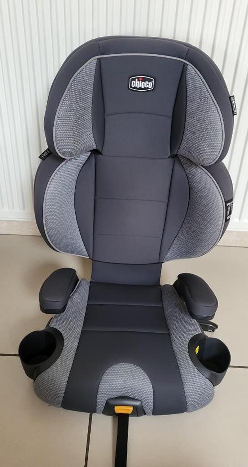 Siège auto rehausseur Chicco KidFit 2-en-1, Kinderen en Baby's, Autostoeltjes, Gebruikt, Chicco, 9 t/m 36 kg, Isofix, Afneembare rugleuning