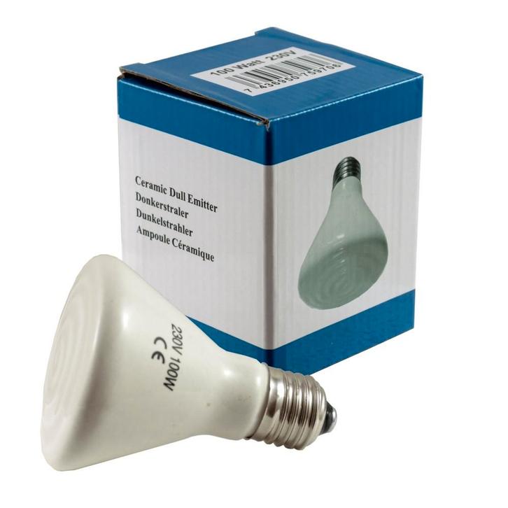 Lampe chauffante Dark Heater, 60 W, reptile, poulet, chat, Animaux & Accessoires, Reptiles & Amphibiens | Accessoires, Neuf, Enlèvement ou Envoi