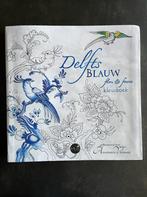 Delfts blauw kleurboek voor volwassenen + tekenlesboek, Comme neuf, Enlèvement