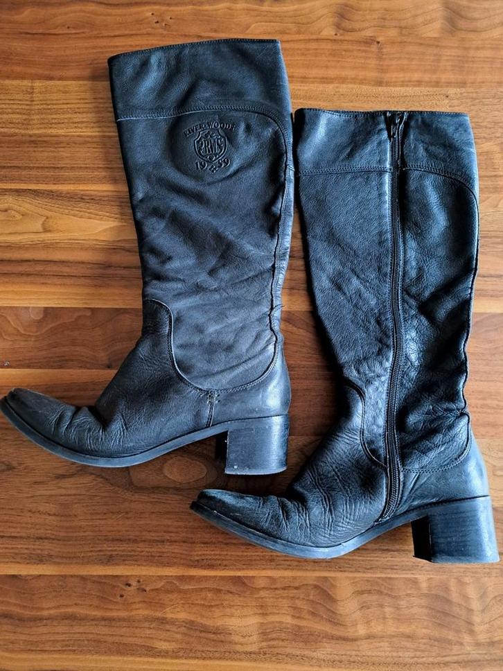 Zwarte laarzen River Woods, Vêtements | Femmes, Chaussures, Comme neuf, Bottes hautes, Noir, Enlèvement ou Envoi