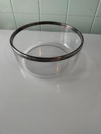 Vintage Glazen Kom 10x22cm AFHALING LEES BESCHRIJVING, Enlèvement