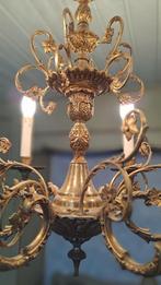 Goudkleurige kroonluchter, Huis en Inrichting, Lampen | Kroonluchters, Ophalen