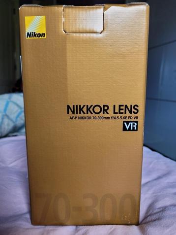 Nikon AF-P 70-300 Objectif disponible aux enchères