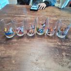 6 glazen asterix en obelisk, Ophalen, Zo goed als nieuw