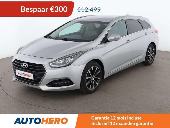 Hyundai i40 1.7 CRDi Premium Blue (bj 2016, automaat), Auto's, Hyundai, Te koop, i40, ABS, Achteruitrijcamera, Airbags, Airconditioning