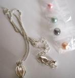 Le collier Perles interchangeables, Bijoux, Sacs & Beauté, Argent, Enlèvement ou Envoi, Argent, Neuf