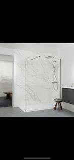 Douchewand BALMANI 136x200 afgerond NIEUW, Doe-het-zelf en Bouw, Sanitair, Ophalen of Verzenden, Glas, Douche